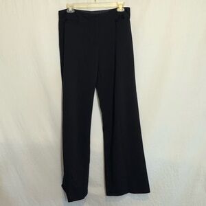 B-9 Sigrid Olsen Black Lined‎ Dress Pants Size 32 Waist